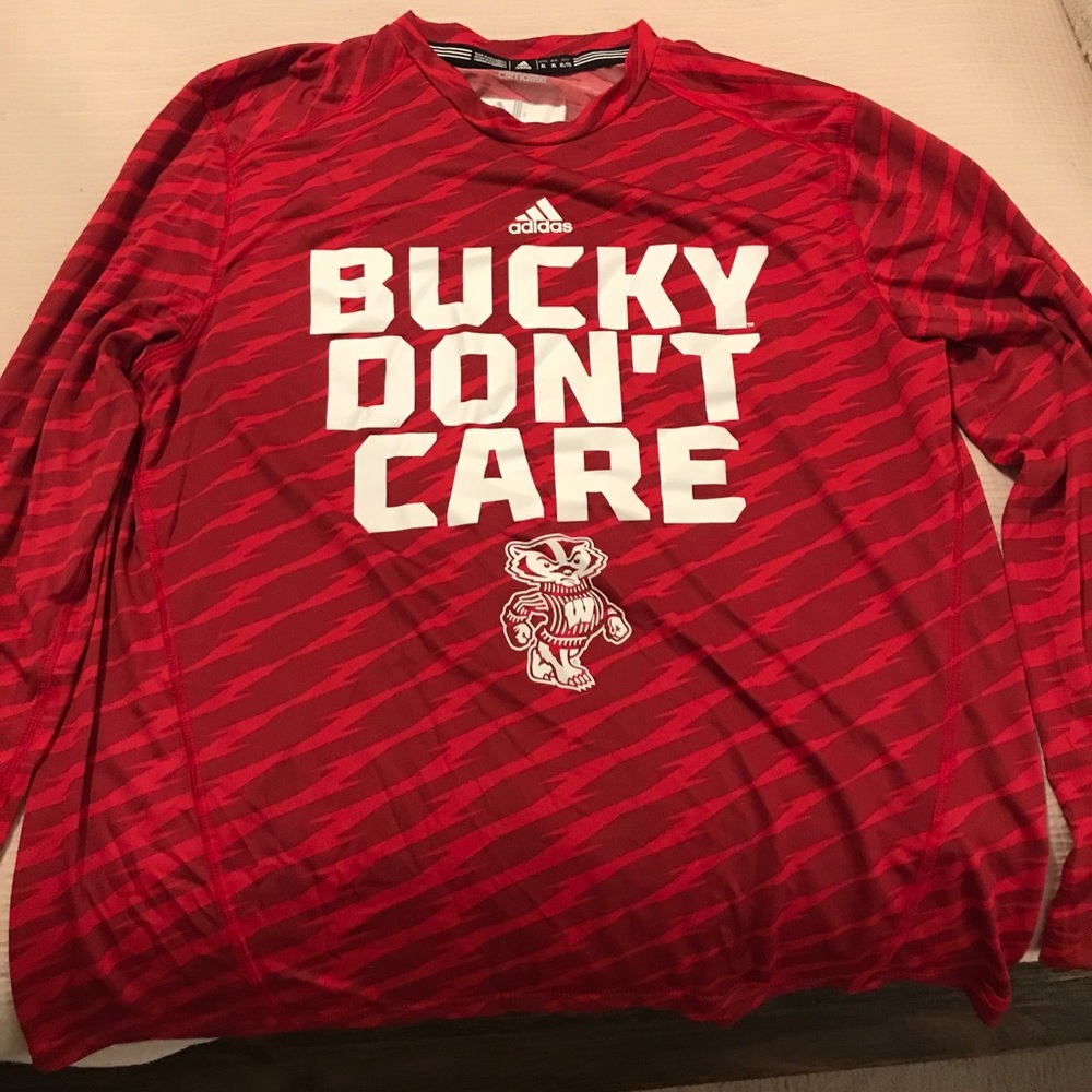 Adidas Wisconsin Badgers Long Sleeve